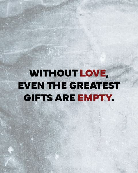 1 Corinthians Quote from "The Immortal Virtue" Sermon