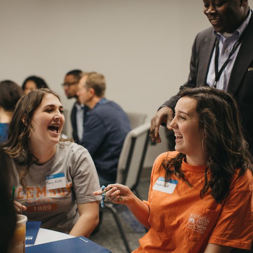 Discovery class image girls smiling