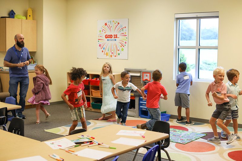 Grace Church Kids Tree House Classroom Kids Playing