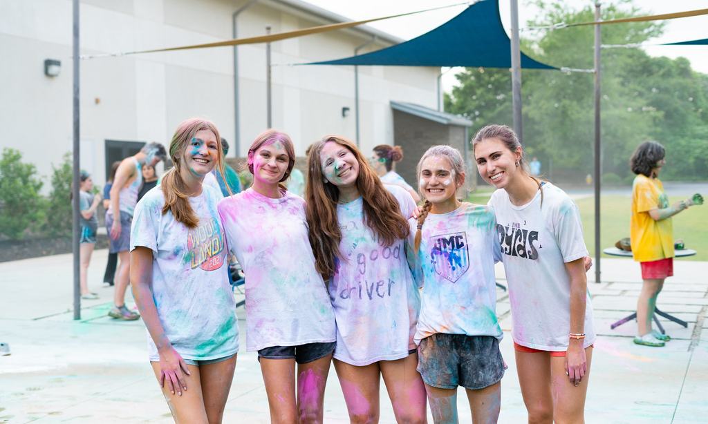Forge students paint event