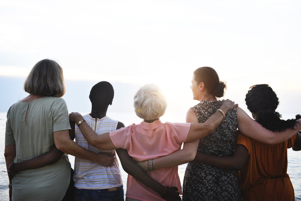 Women Arm in Arm