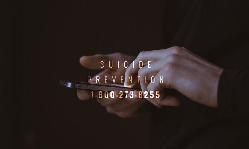 National Suicide Prevention Phone Number Graphic